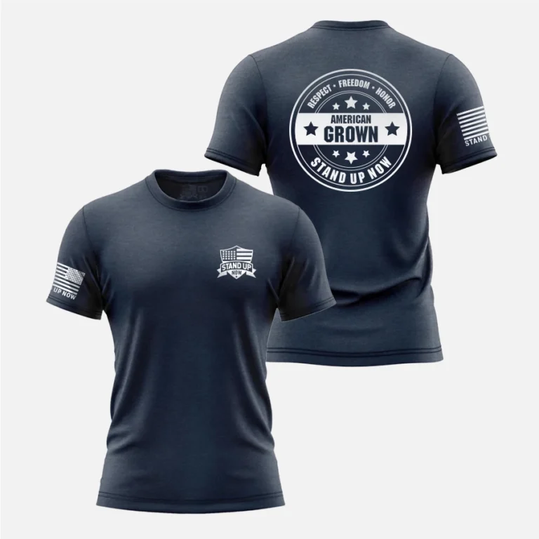 AMERICAN GROWN TEE SHIRT 100% Cottom