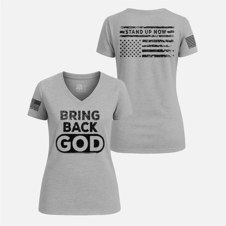 BRING BACK GOD WOMEN’S V-NECK
