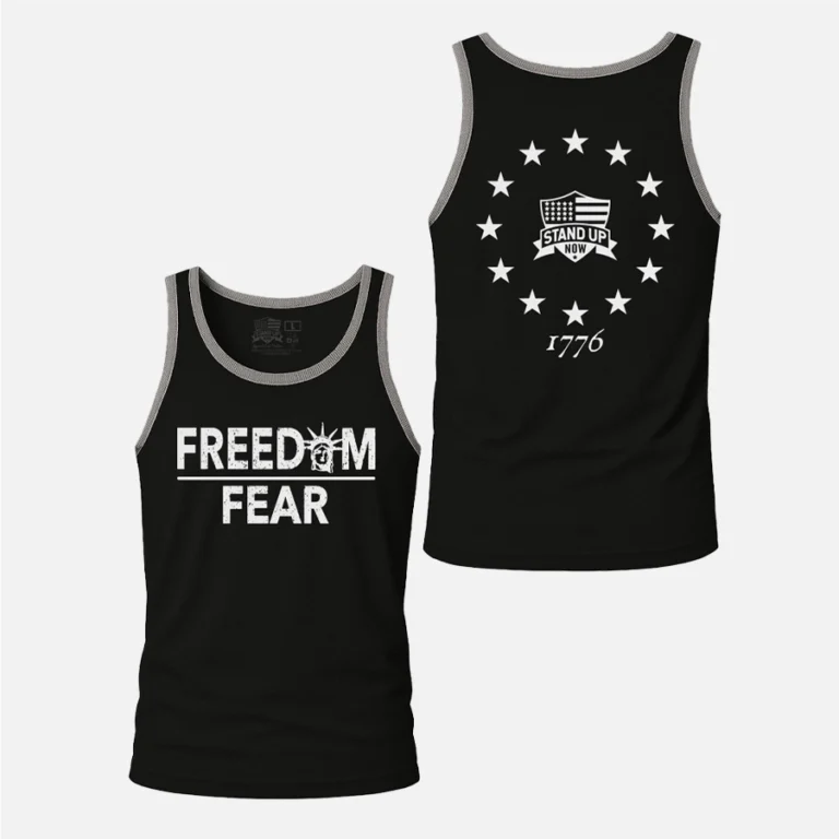 FREEDOM OVER FEAR TANK TOP