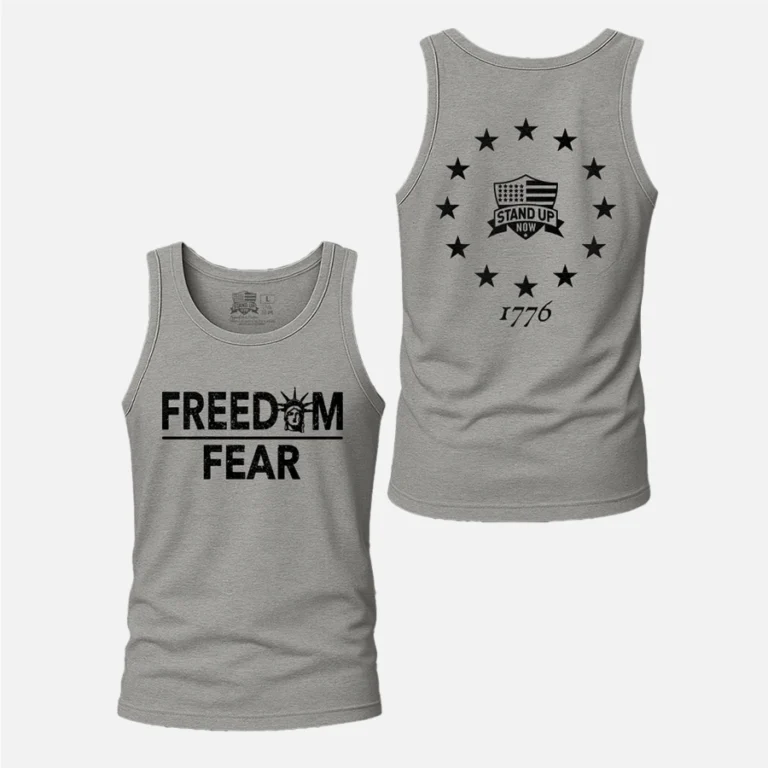 FREEDOM OVER FEAR TANK TOP