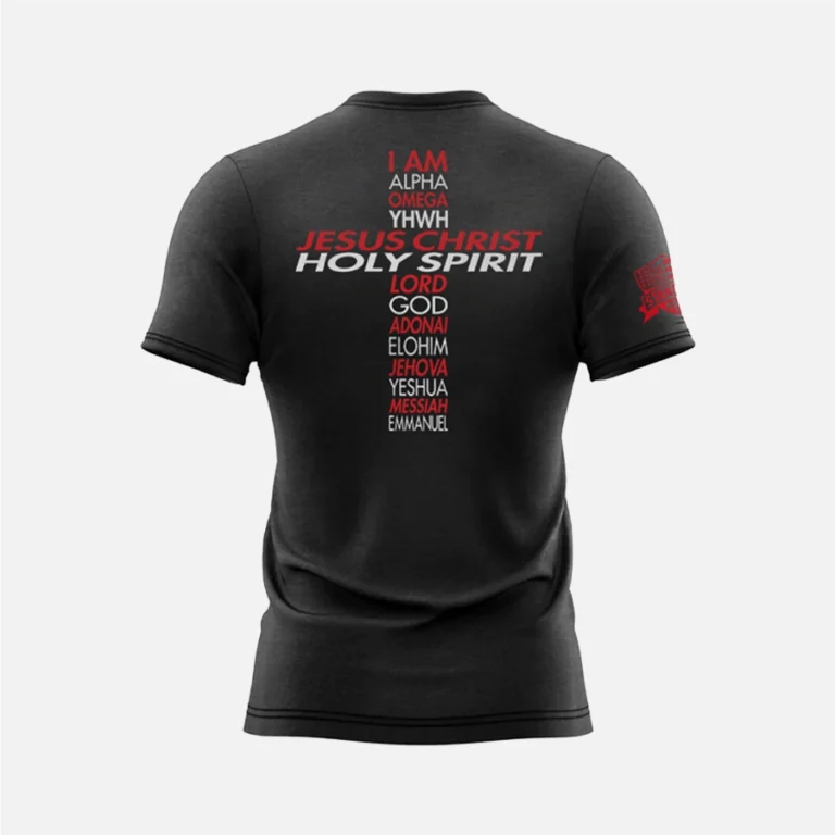 ALPHA & OMEGA – REVELATION 22:13 NAMES OF GOD CHRISTIAN SHIRT