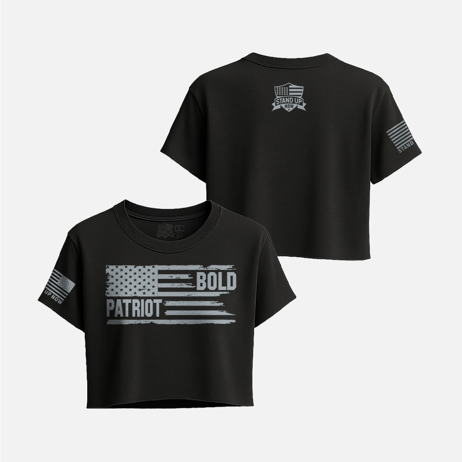 BOLD PATRIOT CROP TOP