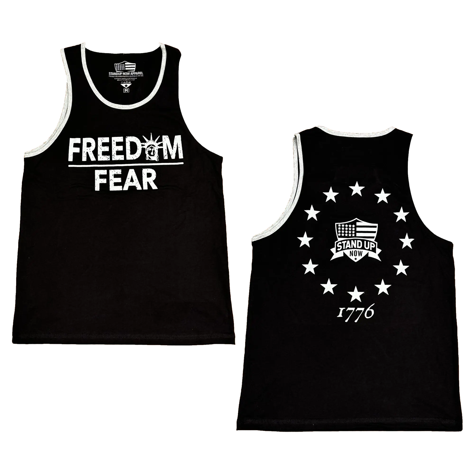 FREEDOM OVER FEAR TANK TOP