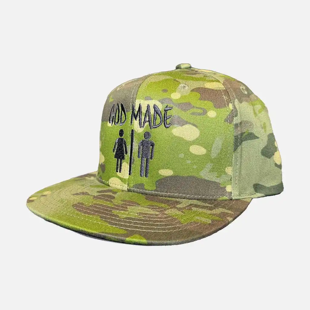 christian camo hat
