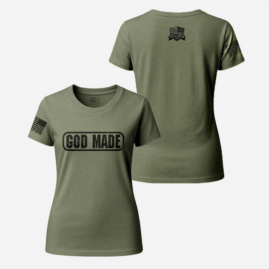 GOD MADE WOMEN’S CREW NECK