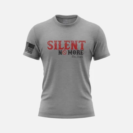 We can no longer remain Silent. Let your voice be heard in this conservative WE The People Patriotic Shirt