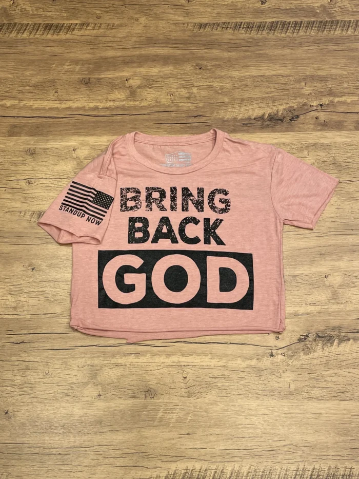 Bring Back God Women's Crop Top