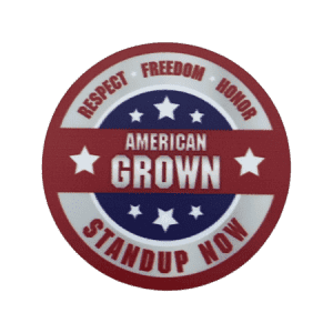 American Grown - STANDUP NOW Sticker