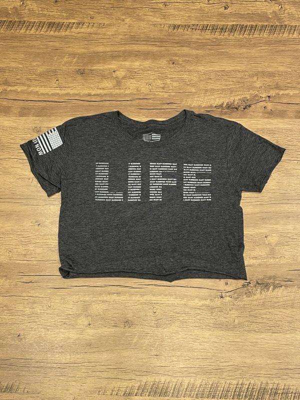 LIFE ~ Many Blessings - Crop Top