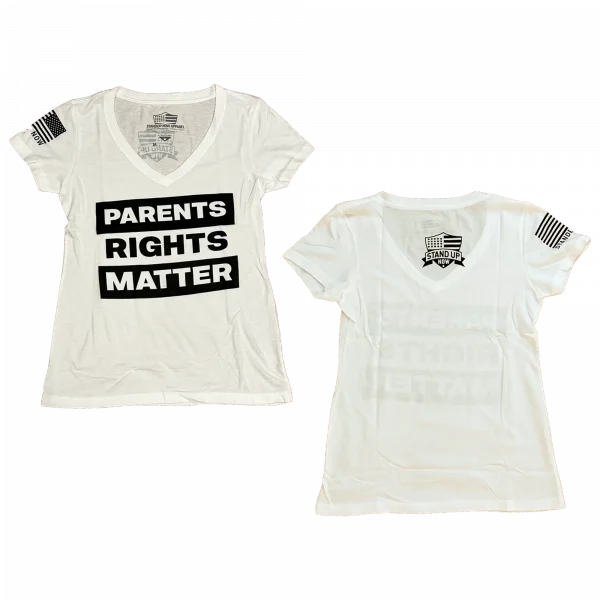 Parents Rights Matter Women's V-Neck