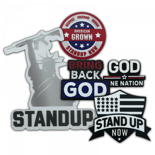 Stand Up Now 5 Sticker Value Pack