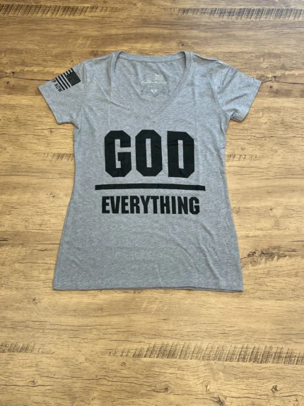 God Over Everything Women's V-Neck T-Shirt