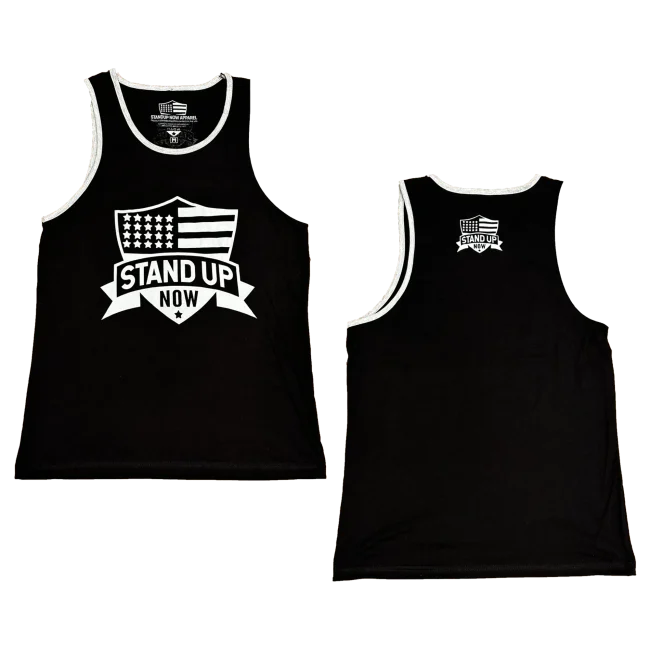 Tank Top STAND UP NOW - Black, S