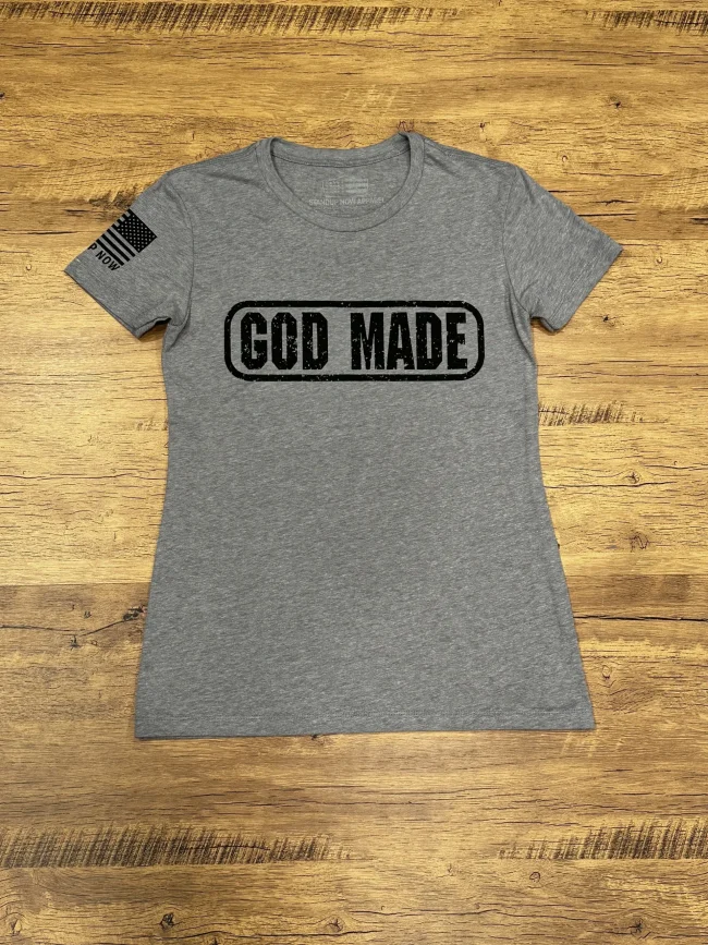 God Made Womens Conservative Shirt