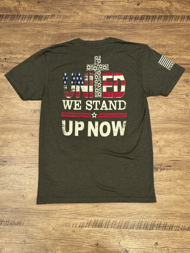 Beautiful patriotic christian shirt design.