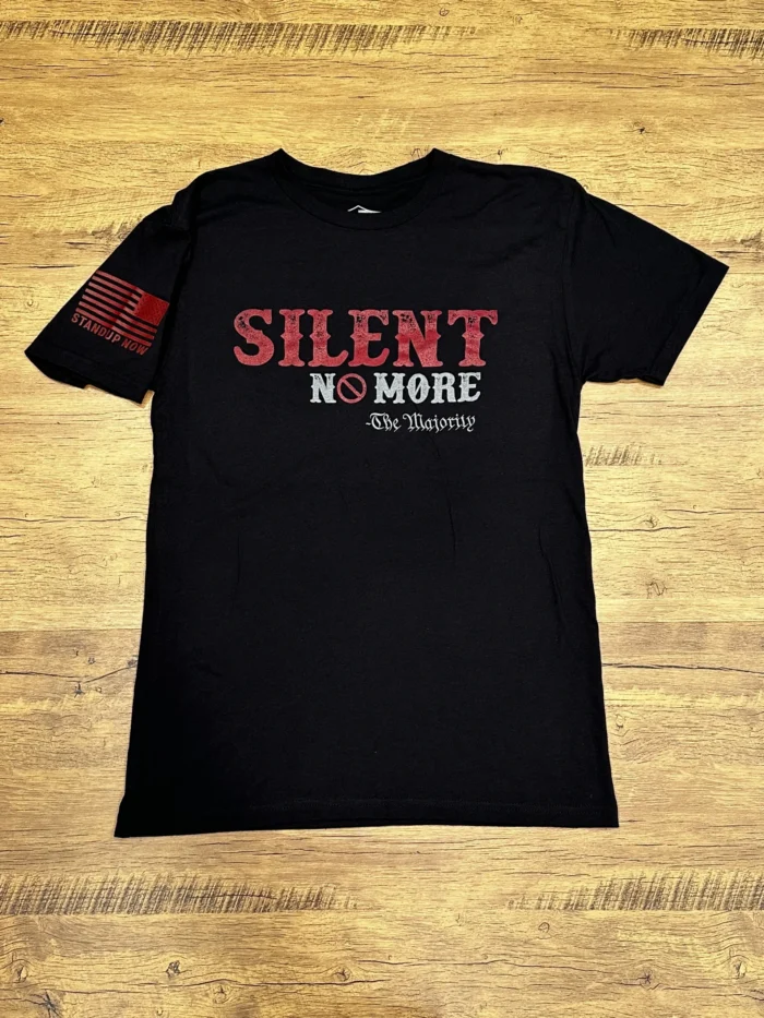 We can no longer remain Silent. Let your voice be heard in this conservative WE The People Patriotic Shirt