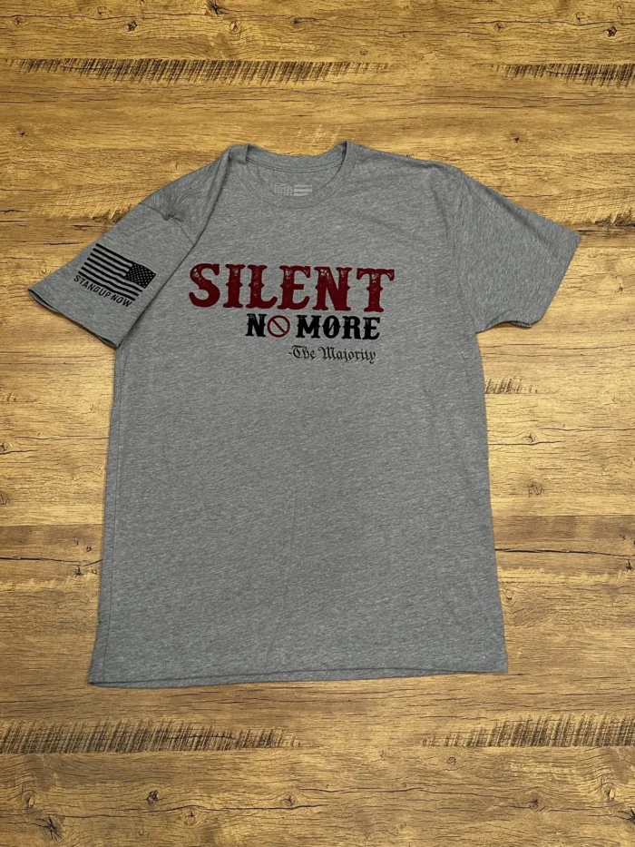 We can no longer remain Silent. Let your voice be heard in this conservative WE The People Patriotic Shirt