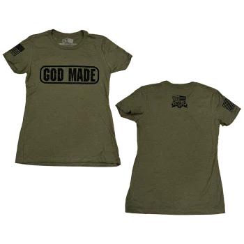 God Made T-Shirt - God Made Conservative Shirt for Women