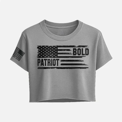 BOLD PATRIOT CROP TOP