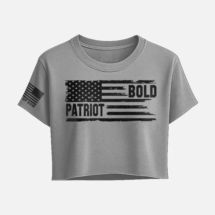 BOLD PATRIOT CROP TOP