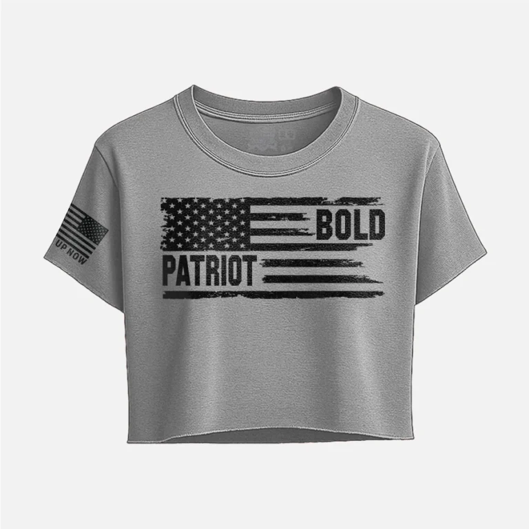 BOLD PATRIOT CROP TOP