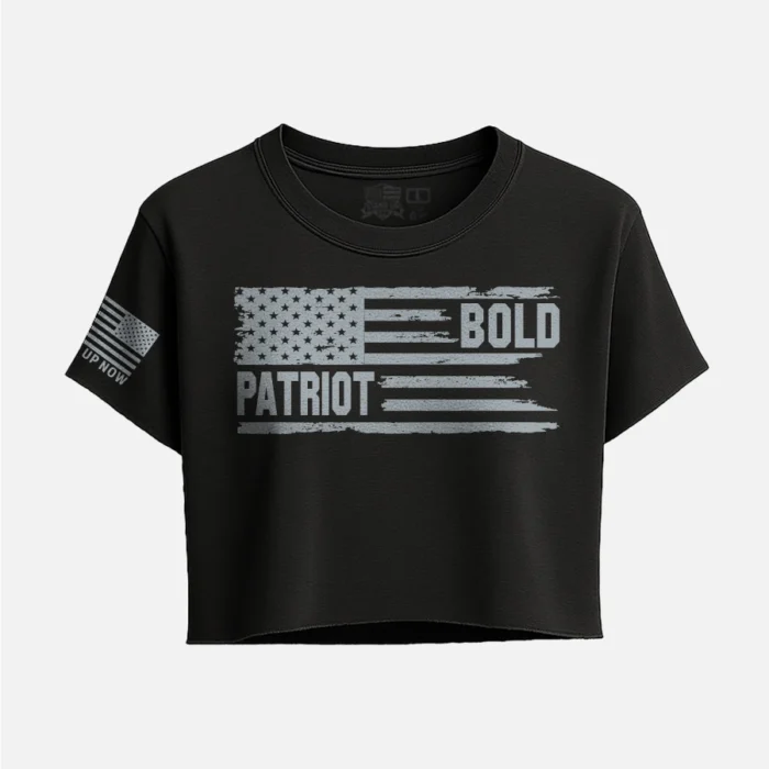 BOLD PATRIOT CROP TOP