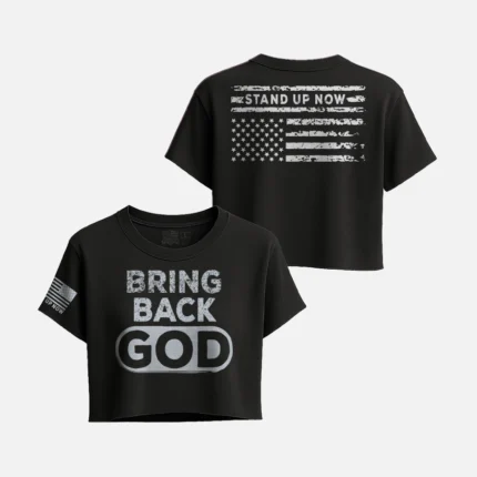 BRING BACK GOD CROP TOP