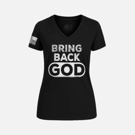 BRING BACK GOD WOMEN’S V-NECK