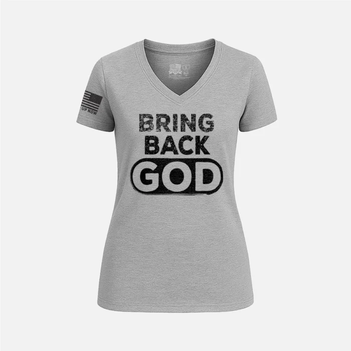 BRING BACK GOD WOMEN’S V-NECK