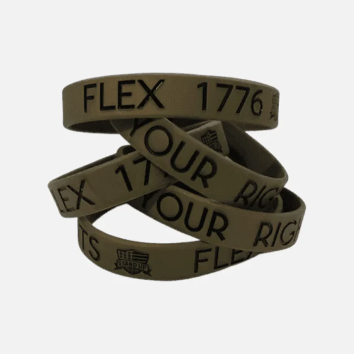 FLEX YOUR RIGHTS 1776 WRISTBAND