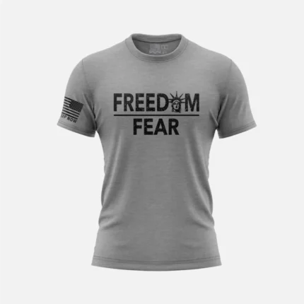 FREEDOM OVER FEAR T-SHIRT