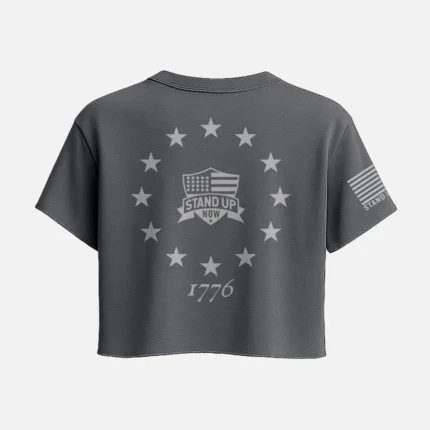 FREEDOM OVER FEAR CROP TOP