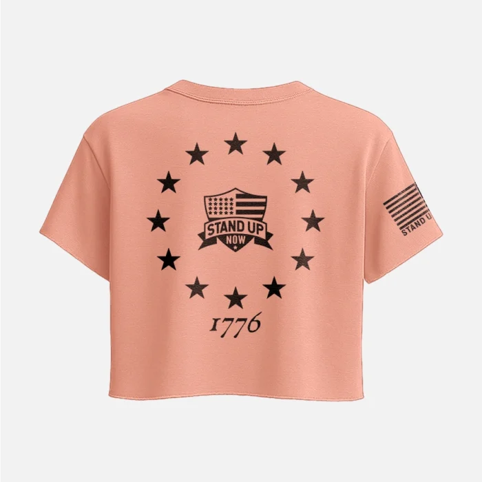 FREEDOM OVER FEAR CROP TOP