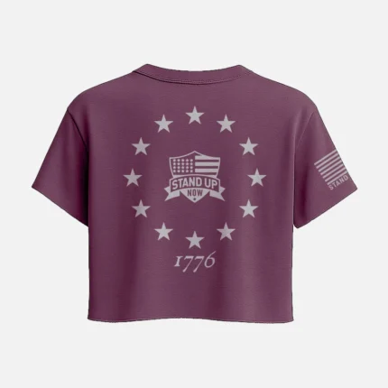 FREEDOM OVER FEAR CROP TOP