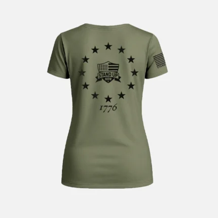 ONE NATION under GOD WOMEN’S V-NECK