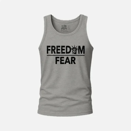 FREEDOM OVER FEAR TANK TOP