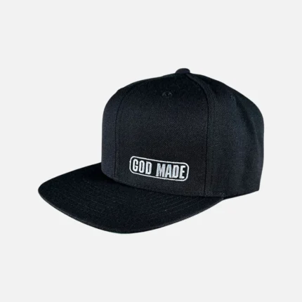 GOD MADE SNAPBACK FLAT BILL HAT