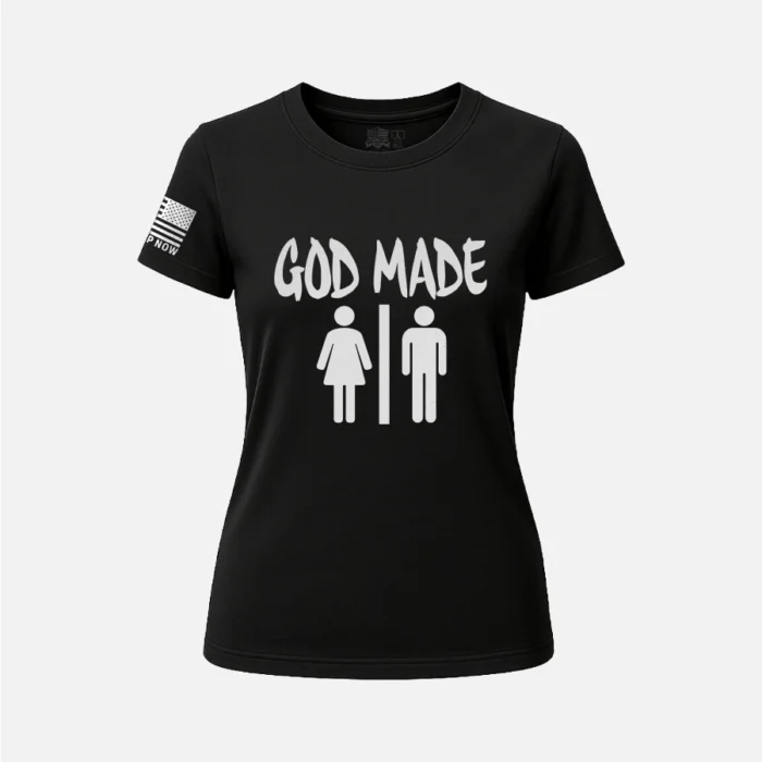 GOD MADE MAN & WOMAN – WOMEN’S SHIRT