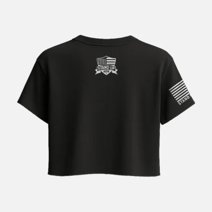 GOD MADE MAN & WOMAN - WOMEN'S CROP TOP