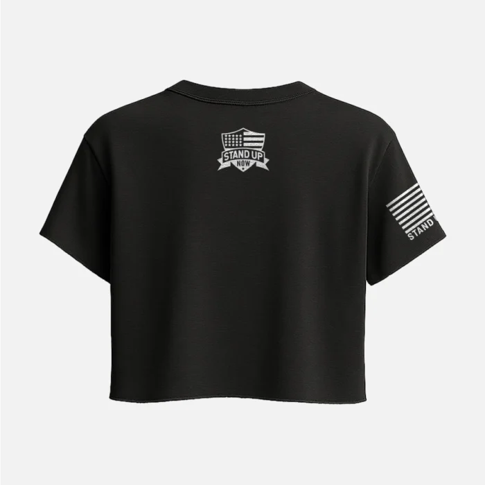 GOD MADE MAN & WOMAN - WOMEN'S CROP TOP