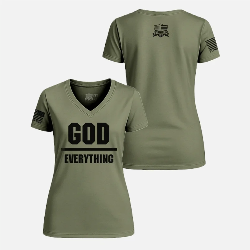 GOD OVER EVERYTHING V-NECK