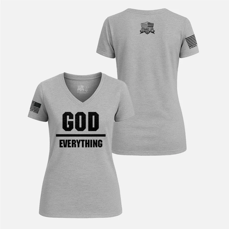 Partner - CHURCH AND STATE 29 GOD OVER EVERYTHING V-NECK
