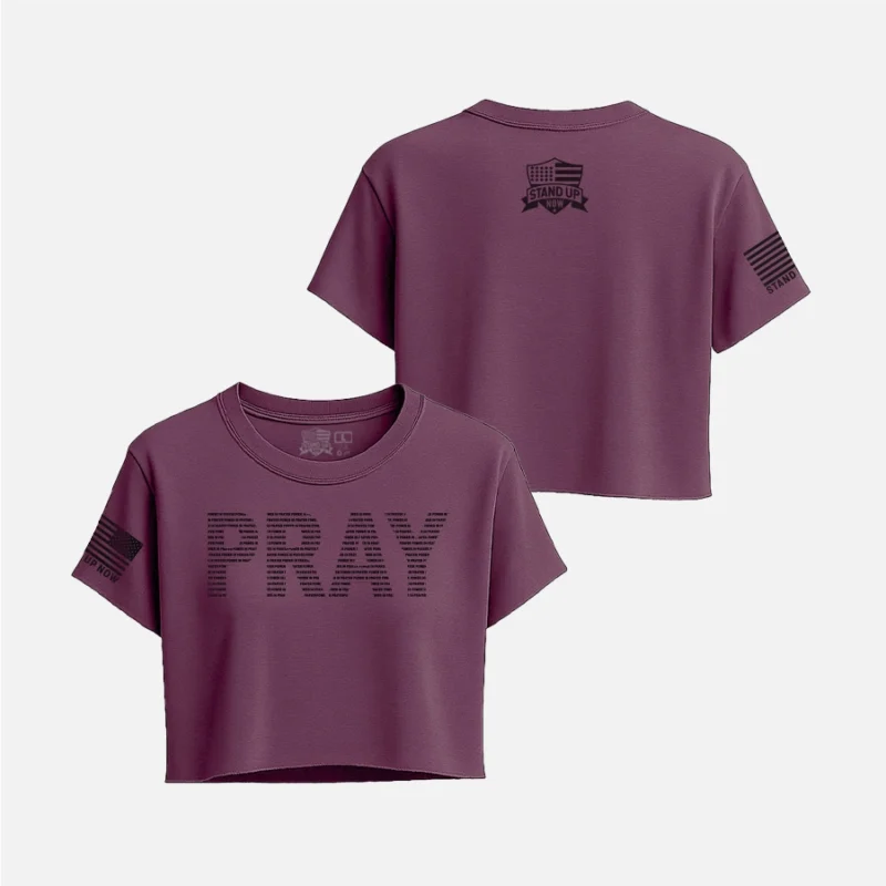 Home 63 PRAY – POWER IN PRAYER CROP TOP