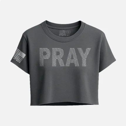 PRAY – POWER IN PRAYER CROP TOP