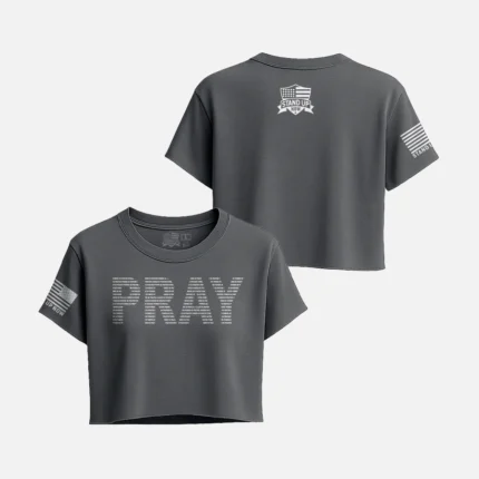 PRAY – POWER IN PRAYER CROP TOP