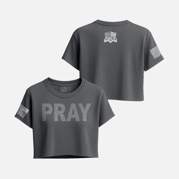 PRAY – POWER IN PRAYER CROP TOP