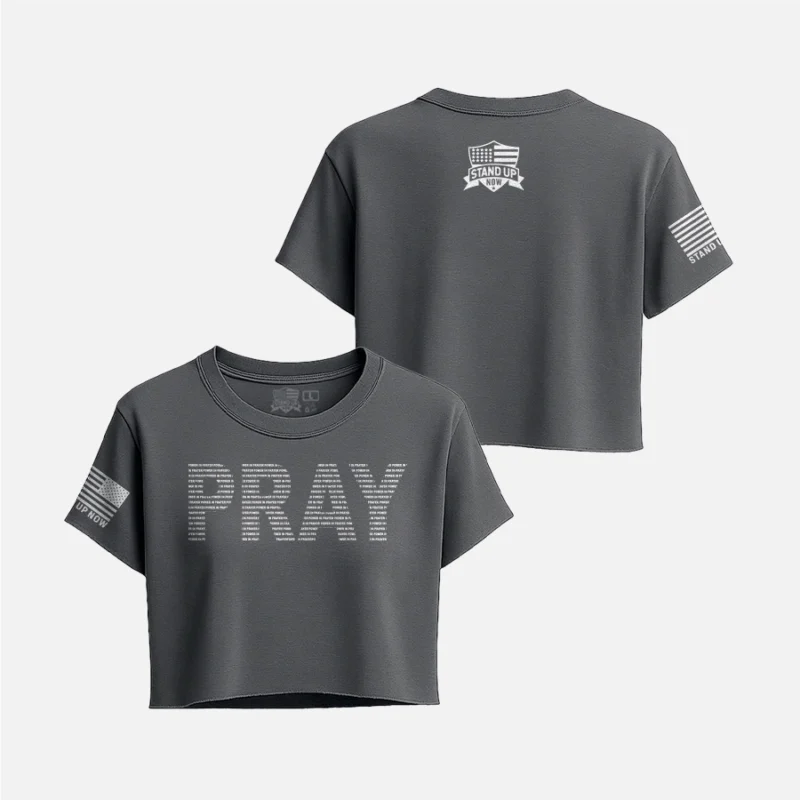 PRAY – POWER IN PRAYER CROP TOP