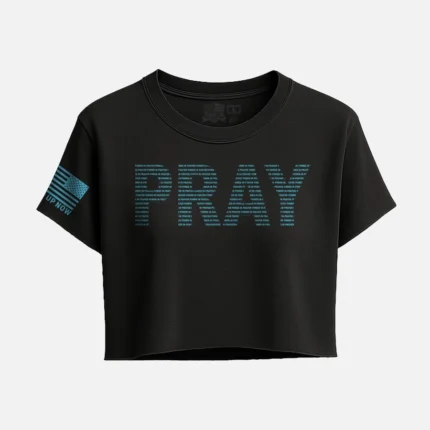PRAY – POWER IN PRAYER CROP TOP