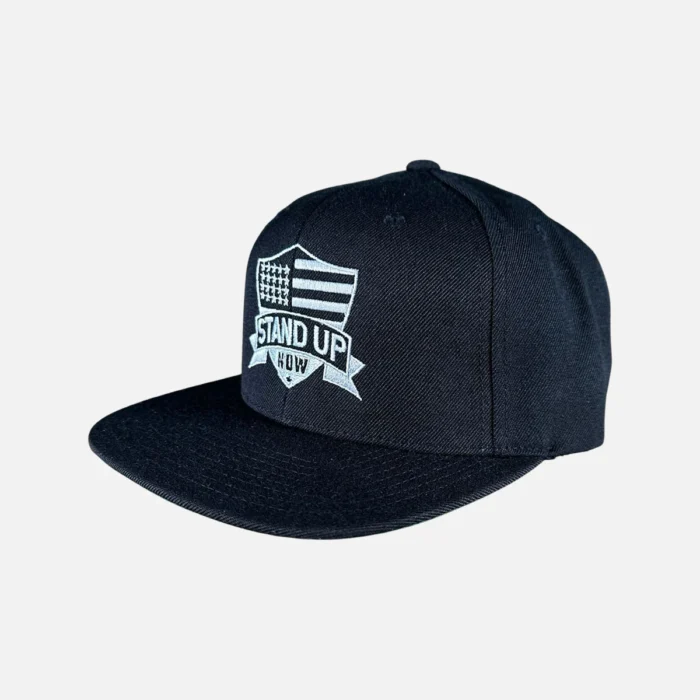 STAND UP NOW LOGO FLAT BILL HAT